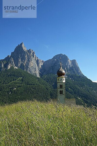 St. Valentin  Seis am Schlern  Seiser Alm  Trentino Südtirol  Italien  Europa