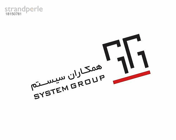 System Group  gedrehtes Logo  Weißer Hintergrund