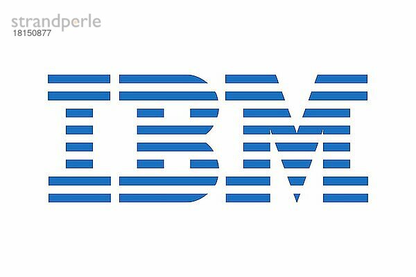 IBM Information Management System  Logo  Weißer Hintergrund