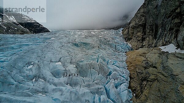 Gletscher  Nigardsbreen  Sogn og Fjordane  Norwegen  Europa