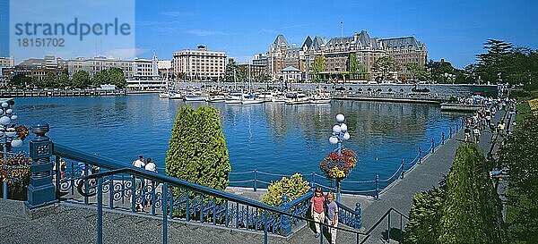 Hafen (Victoria)  British Columbia  Kanada  Nordamerika