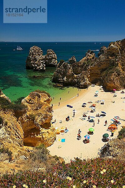 Praia do Camilo  Algarve  Portugal  Europa