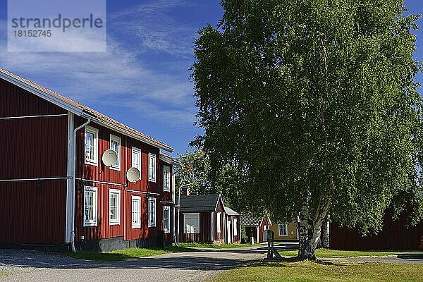 Gammelstad (Altstadt) Lulea  Norbotten  Schweden2