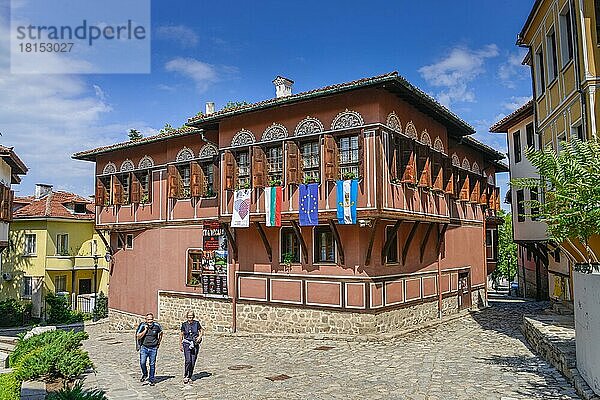Balabanov-Haus  historische Altstadt  Plovdiv  Bulgarien  Europa