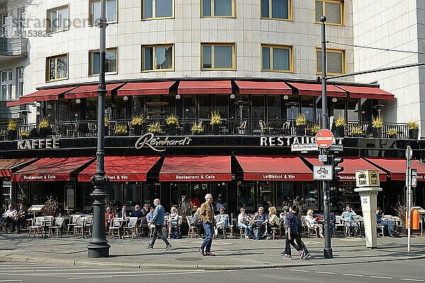 Cafe Reinhard's  Hotel Bristol  Kurfürstendamm  Charlottenburg  Berlin  Deutschland  Europa