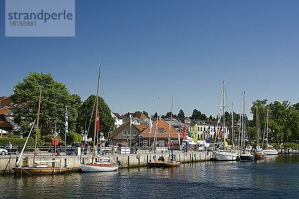 Hafen von Neustadt in Holstein  Schleswig-Holstein  Deutschland  Europa