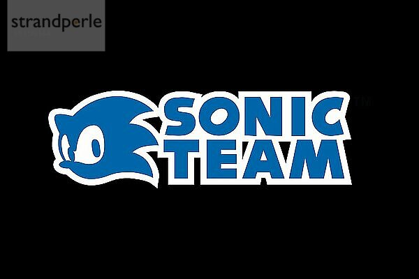 Sonic Team  Logo  Schwarzer Hintergrund