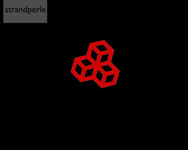 Cargolux  gedrehtes Logo  Schwarzer Hintergrund B