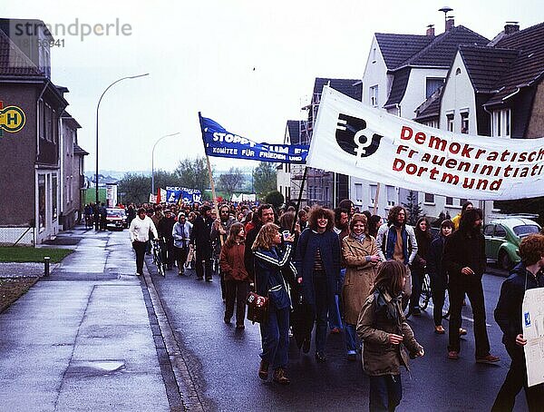 Dortmund. Frauen für den Frieden. 80er