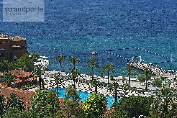 Pool  Monte Carlo Beach Hotel  Fürstentum Monaco