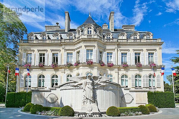 Das Hotel de Ville  Epernay  Zentrum der Champagnerproduktion  Marne  Frankreich  Europa