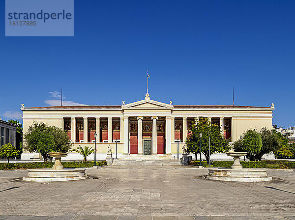 Nationale und Kapodistrianische Universität von Athen  Athen  Attika  Griechenland  Europa