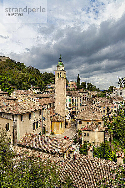 Landschaft  Historisches Zentrum  Asolo  Treviso  Venetien  Italien  Europa