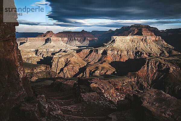 Blick auf den Grand Canyon vom North Kaibab Trail  Arizona