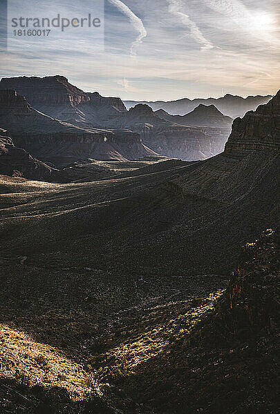 Blick von der Horseshoe Mesa  Grand Canyon Nationalpark  Arizona