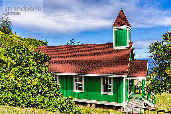 Seaside Church auf der Insel Maui  Hawaii  USA; Maui  Hawaii  Vereinigte Staaten von Amerika