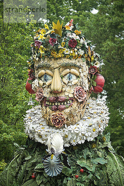 Spring   eine monumentale Pflanzenskulptur des Künstlers Philip Haas im Atlanta Botanical Garden; Atlanta  Georgia  Vereinigte Staaten von Amerika