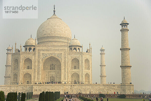 Taj Mahal in Agra  Uttar Pradesh  Indien; Agra  Uttar Pradesh  Indien