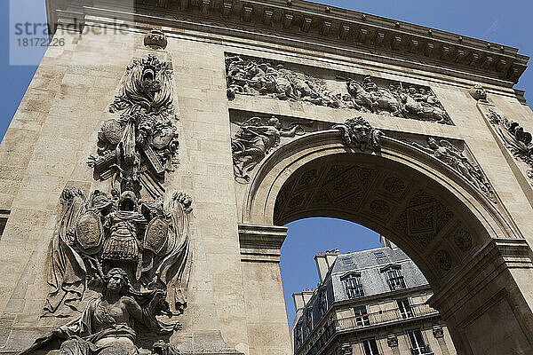 Porte Saint-Denis  10. Arrondissement  Paris  Frankreich