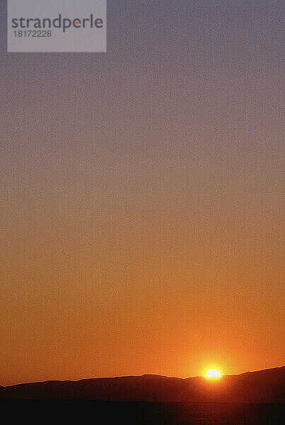 Sonnenuntergang  Namib-Wüste  Sossusvlei  Namibia