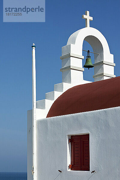 Kirche  Chora  Mykonos-Stadt  Mykonos  Kykladen  griechische Inseln  Griechenland