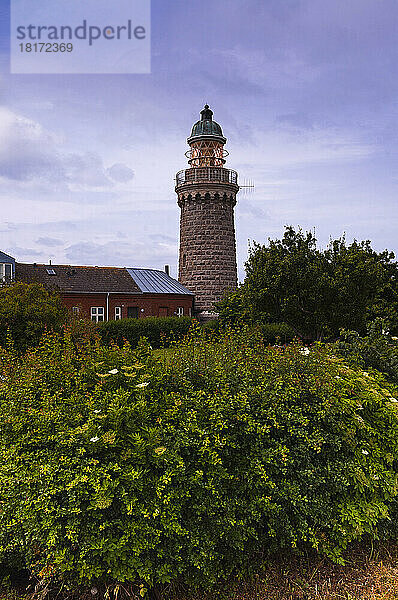 Leuchtturm auf der Insel Aero  Halbinsel Jütland  Region Syddanmark  Dänemark  Europa