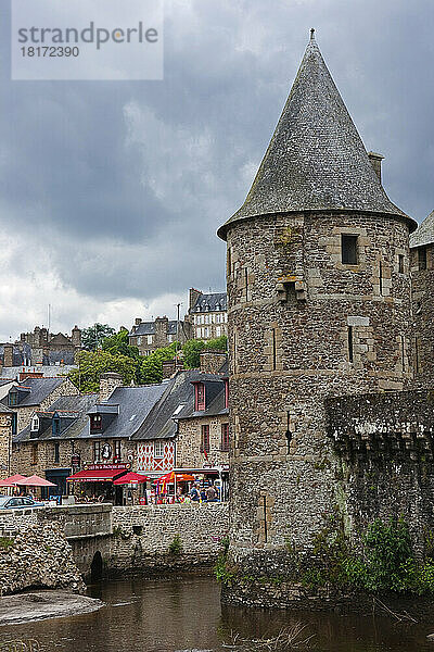 Chateau de Fougeres  Fougeres  Bretagne  Frankreich