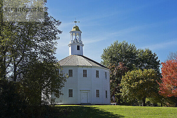 Alte Rundkirche  National Historic Landmark  Richmond  Vermont  USA