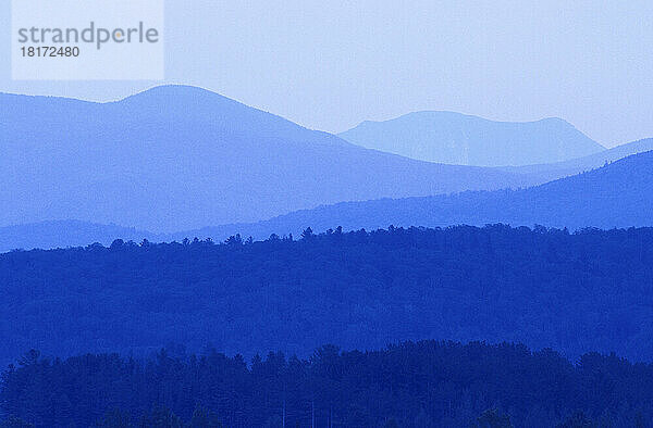 Adirondack Mountains  Lake Placid  New York  USA