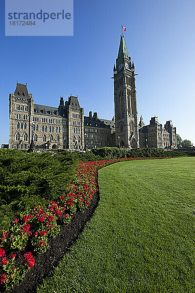 Friedensturm  Parlamentsgebäude  Parliament Hill  Ottawa  Ontario  Kanada