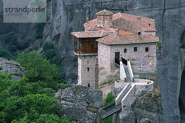 Roussanu Monastery  Meteora  Thessaly  Greece