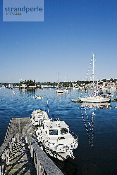 Boothbay Harbor  Maine  USA