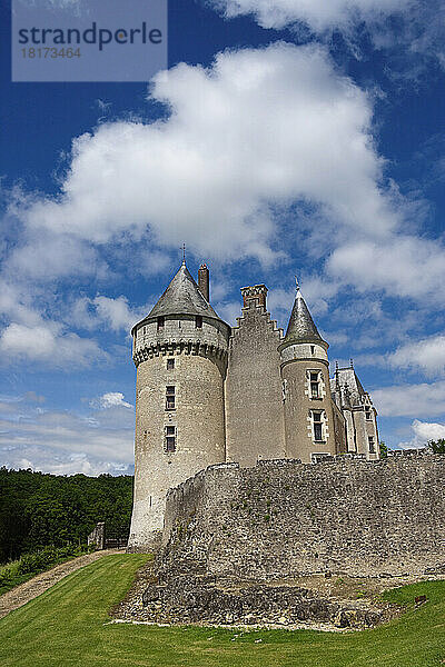 Chateau de Montpoupon  Cere-la-Ronde  Indre-et-Loire  Loiretal  Frankreich