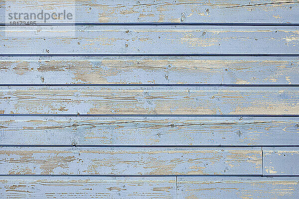 Weathered Blue Painted Wood Boards  Andernos  Gironde  Aquitaine  France