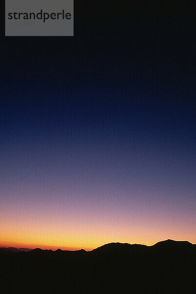 Sonnenuntergang  Richtersveld  Südafrika