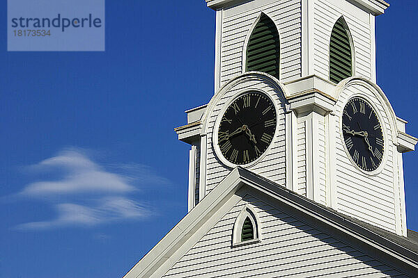 Kirchturm  Dennis Union Church  Dennis  Cape Cod  Massachusetts  USA