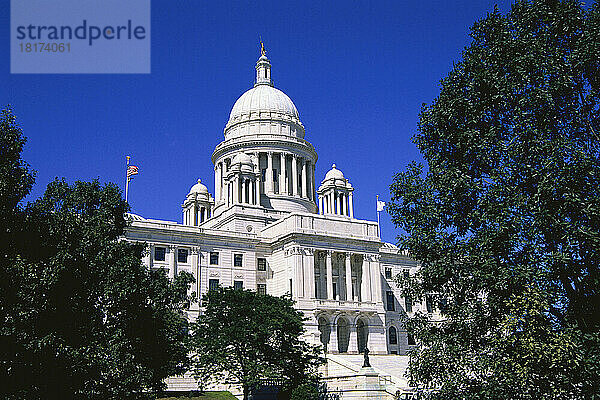State Capitol Building  Providence  Rhode Island  USA