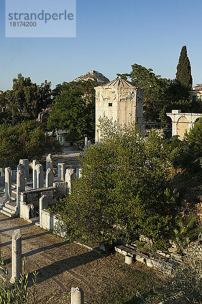 Turm der Winde  römische Agora  Athen  Attika  Griechenland