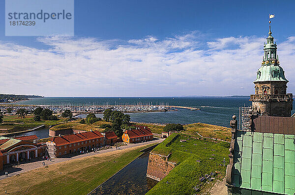 Kronborg  Helsingor  Insel Seeland  Dänemark