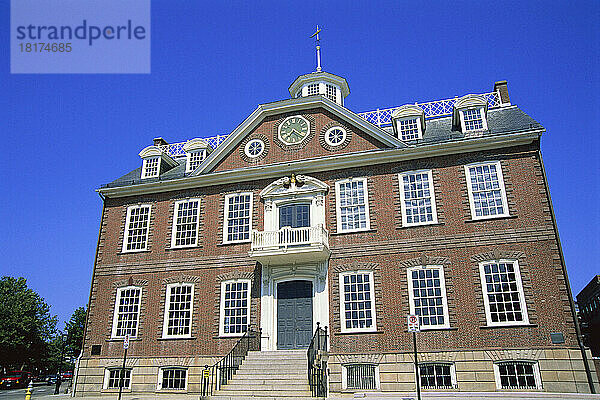 Colony House  Newport  Rhode Island  USA