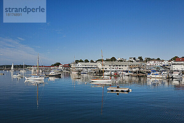 Boothbay Harbor  Maine  USA