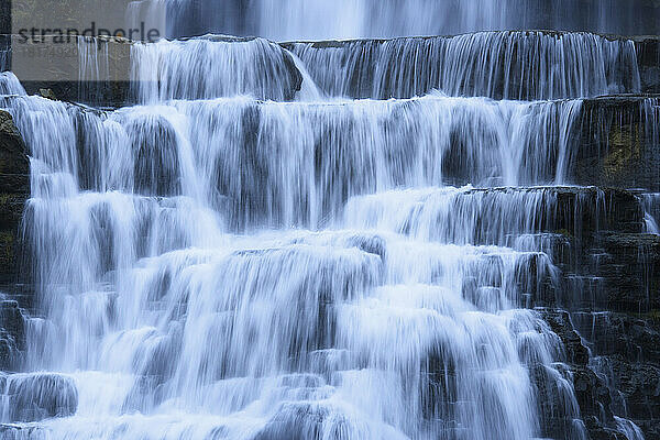 Wasserfälle  Chittenango Falls State Park  Madison County  Cazenovia  New York  USA