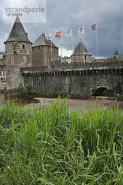 Chateau de Fougeres  Fougeres  Bretagne  Frankreich