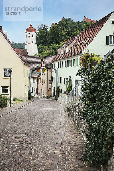 Romantische Straße  Harburg  Donau-Ries  Bayern  Deutschland