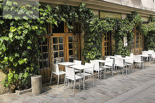 Restaurant im Quartier Latin  Paris  Frankreich