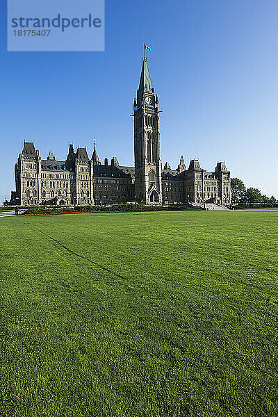 Friedensturm  Parlamentsgebäude  Parliament Hill  Ottawa  Ontario  Kanada