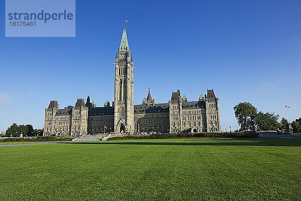 Friedensturm  Parlamentsgebäude  Parliament Hill  Ottawa  Ontario  Kanada