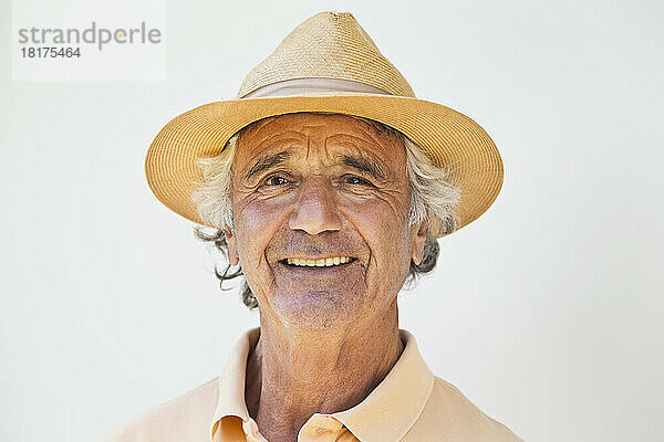 Porträt eines älteren Mannes mit Hut  Spanien