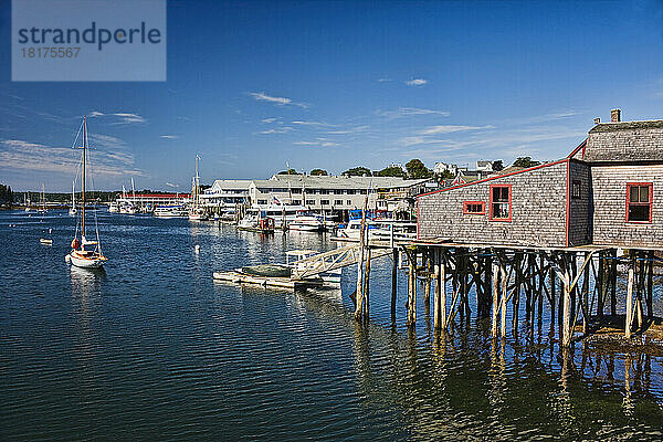 Boothbay Harbor  Maine  USA