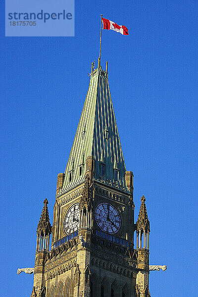 Peace Tower  Parliament Buildings  Parliament Hill  Ottawa  Ontario  Canada